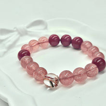 Cinnabar Strawberry Quartz NFC Bracelet