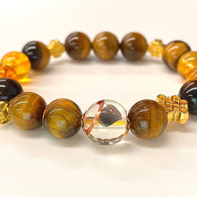 Tiger Eye & Citrine Luck Fortune Bracelet