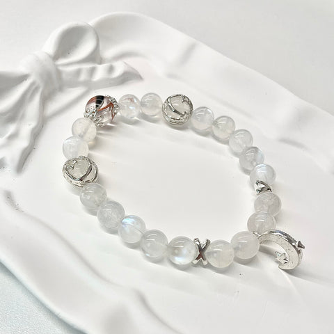 Moonstone Charm Bracelet